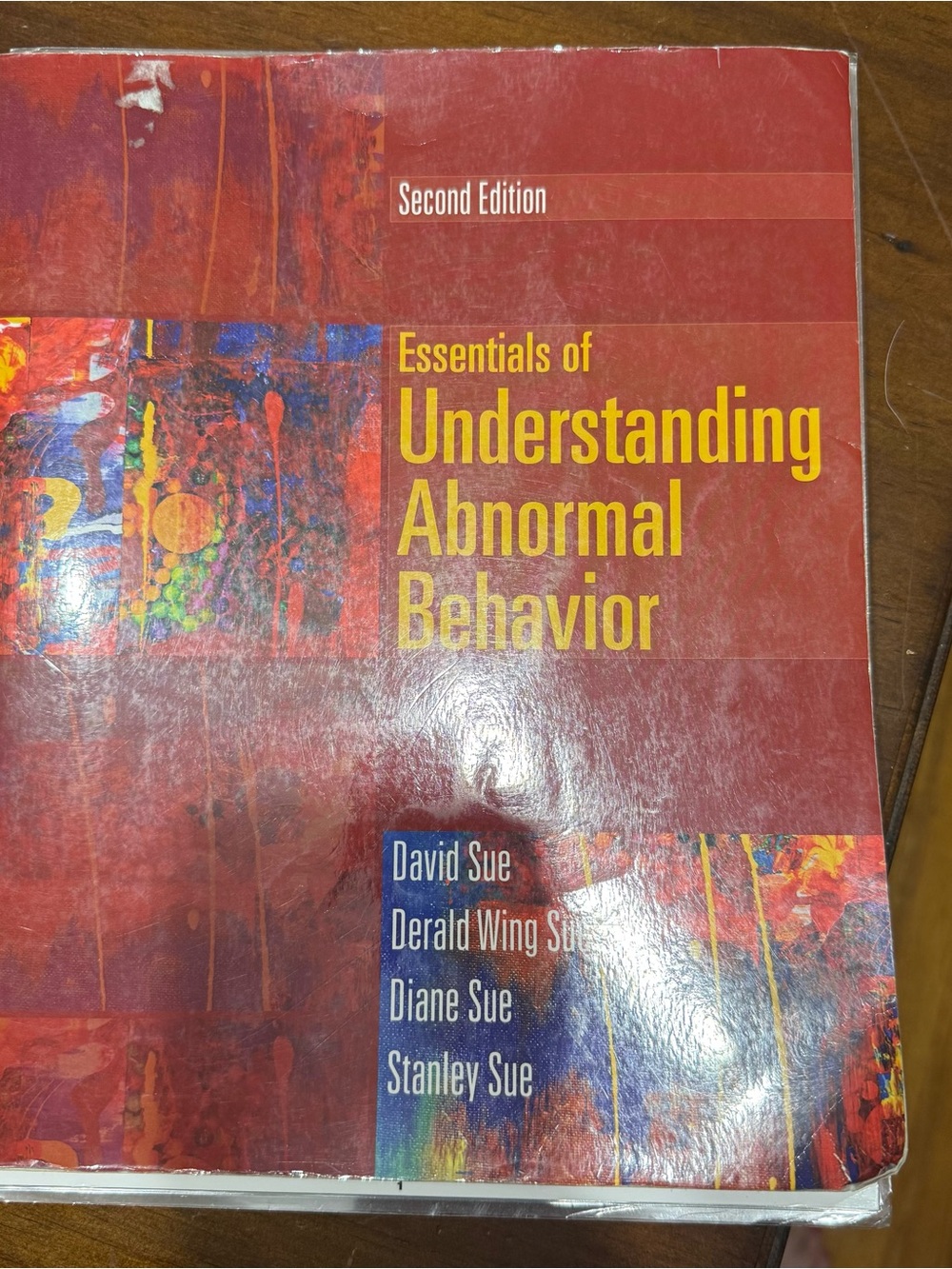 Essentials of Understanding Abnormal Behavior — David Sue
